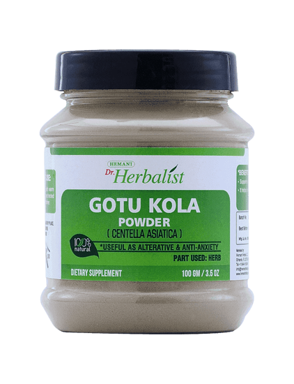 Dr. Herbalist Gotu Kola Powder 100 Gm