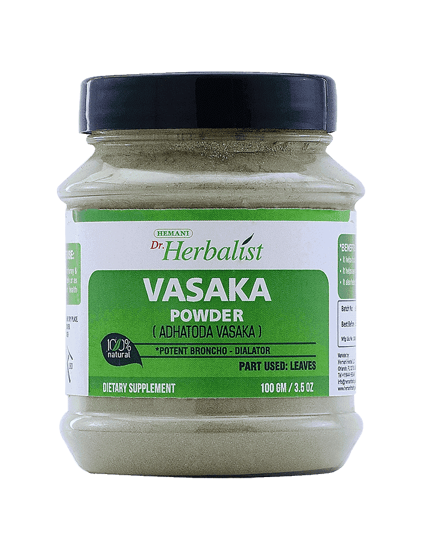 Dr. Herbalist Vasaka Leave Powder 100 Gm
