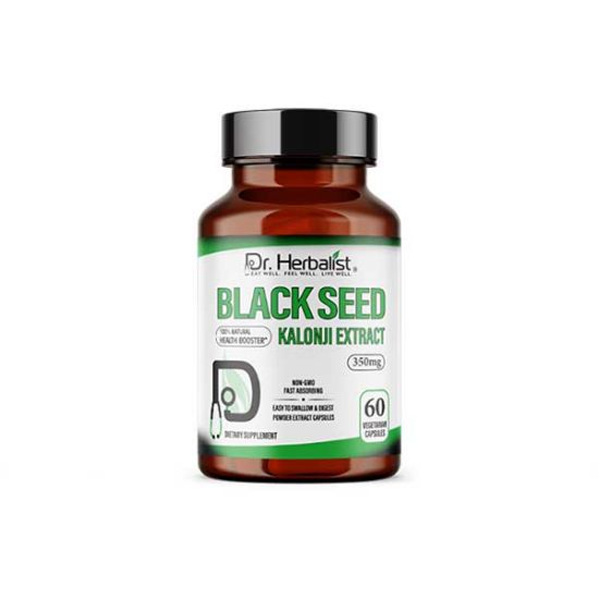 Dr.Herbalist Powder Capsules - Blackseeds Extract 350MG | Hemani Herbals	