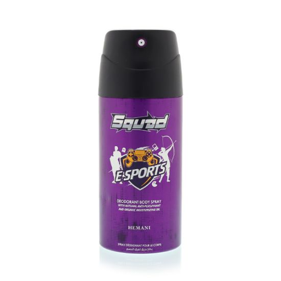 Hemani Squad Deodorant Spray - E Sports | Hemani Herbals	