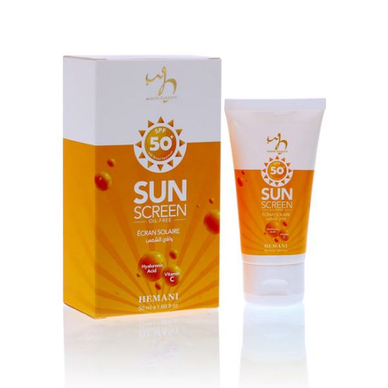Sunscreen with Vitamin C and Hyaluronic Acid