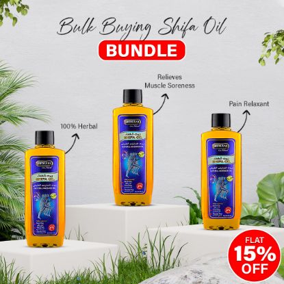 Picture of Pack of 3 Shifa Oil 
