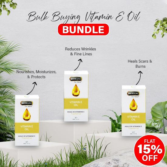 Pack of 3 Herbal Oil 30ml - Vitamin E	